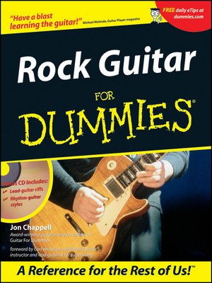 cover image of Rock Guitar For Dummies